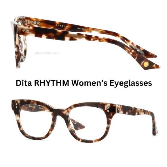 New Authentic Dita RHYTHM Women’s Eyeglasses DRX-3039 $650+Tax
